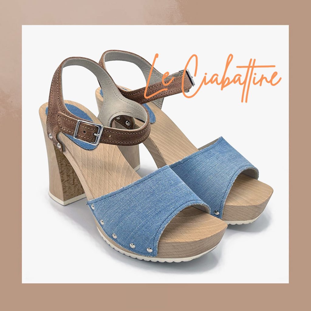 le ciabattine sandali donna kelly jeans denim