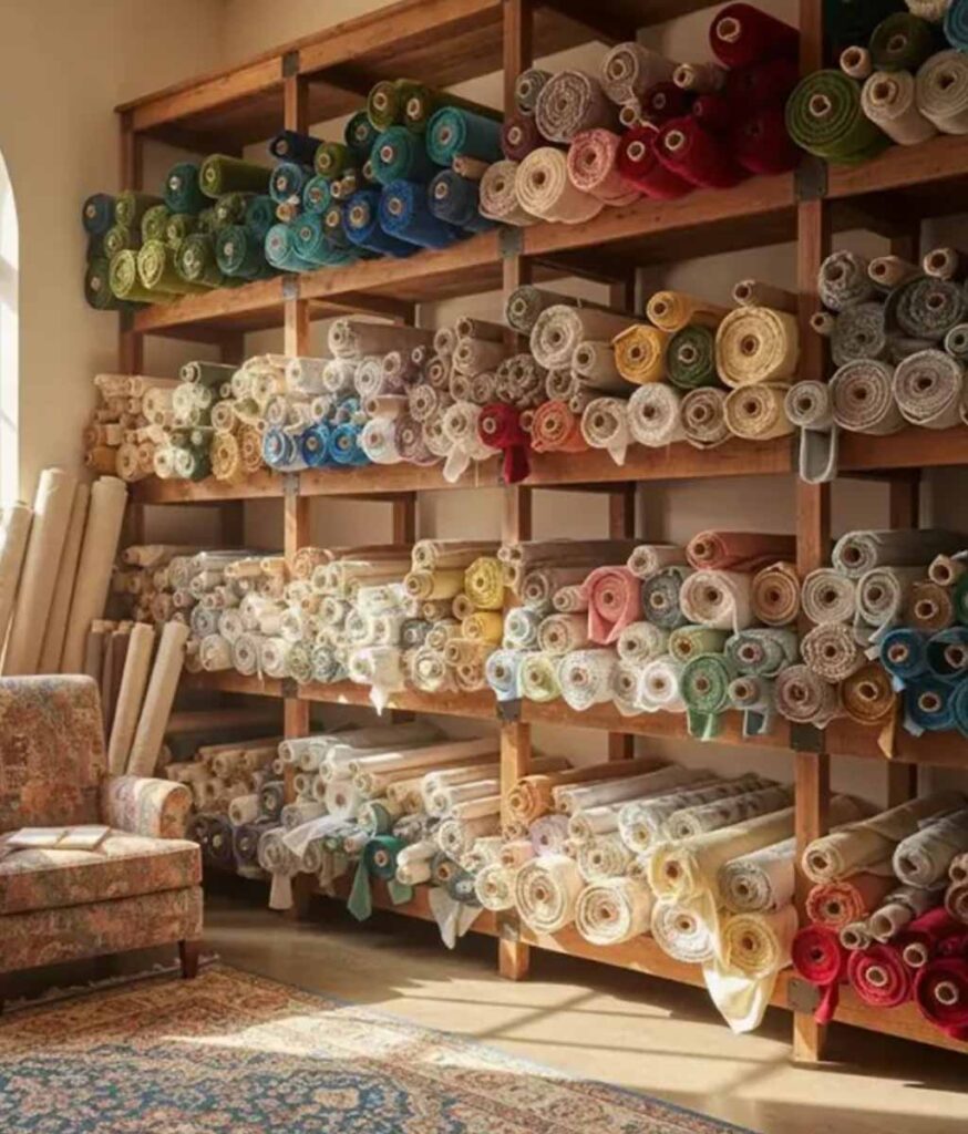 le ciabattine: tessuti di recupero, scampoli di tappezzeria e rimanenze d'arredo